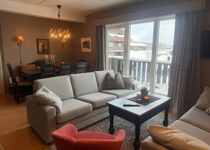 With 3 Bedrooms And Balcony Appartement Beitostolen